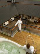 Hot Tub overlooking stables_kl Hot Tub overlooking stables_kl