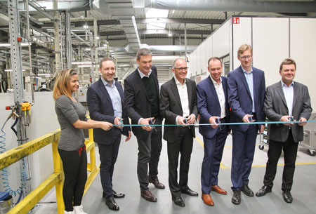 Einweihung der neuen SGL Carbon-Produktionshalle